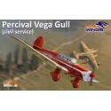 Percival Vega Gull with civil registrations