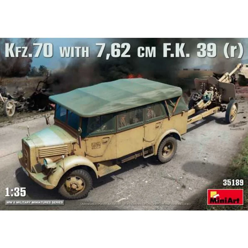 Kfz.70 & 7,62 cm FK 39 ( r )