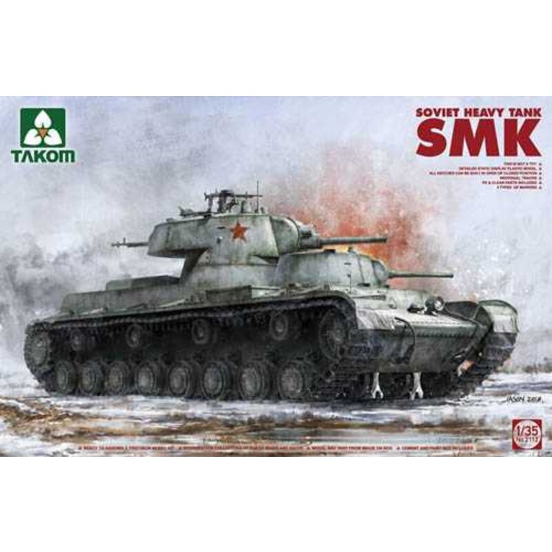 Maquette Soviet SMK Heavy Tank