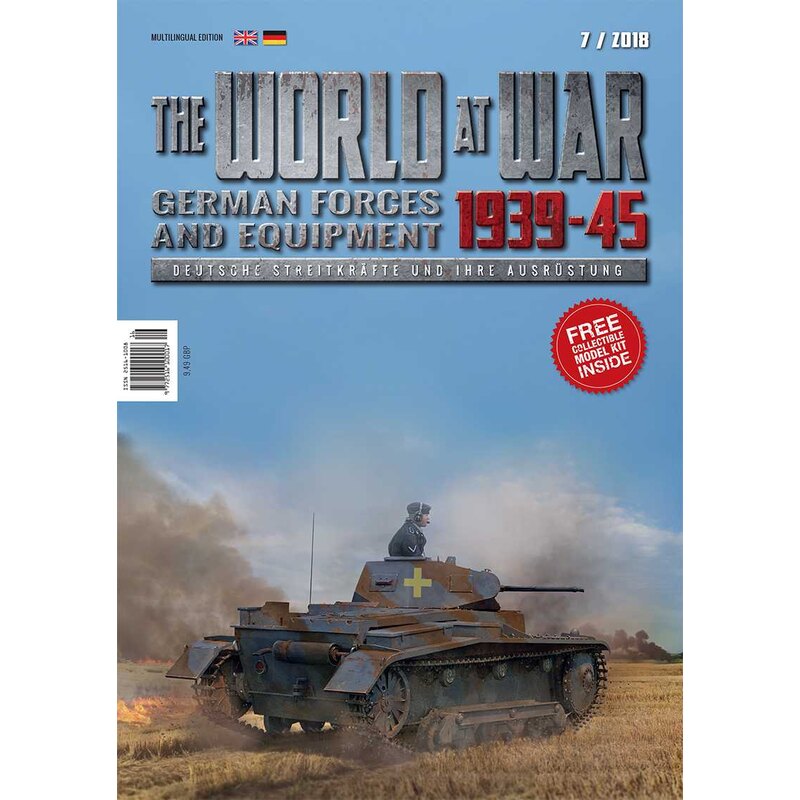 Pz.Kpfw.II Ausf.B - German Forces and Equipment - Issue 7World at War brings together expert knowledge and injection moulding te