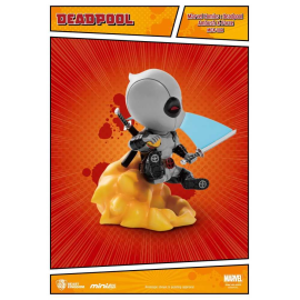 Marvel Comics figurine Mini Egg Attack Deadpool Ambush X-Force Version SDCC Exclusive 9 cm