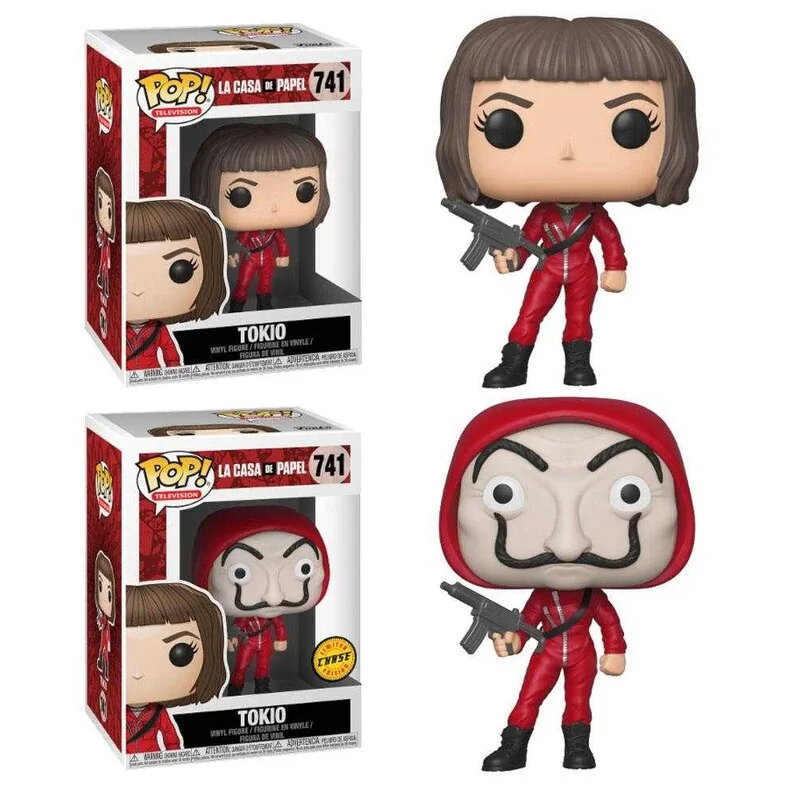 La casa de papel assortiment POP! TV Vinyl figurines Tokio 9 cm (6)