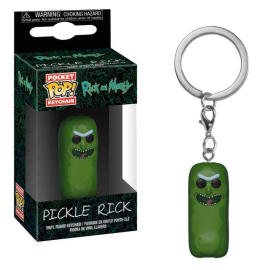  Rick et Morty porte-clés Pocket POP! Vinyl Pickle Rick 4 cm