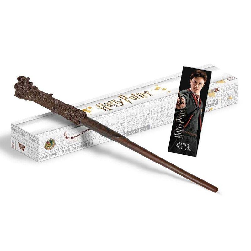 NOBLE COLLECTION: Porte-baguettes en bois Harry Potter pour 10 baguettes  Noble Collection - Vendiloshop