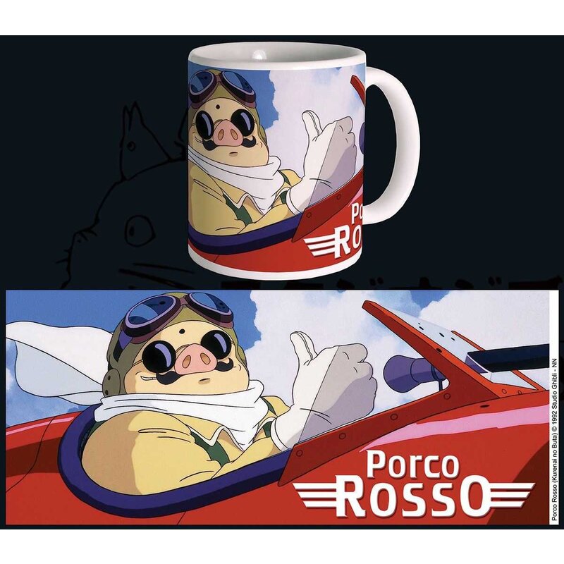 Studio Ghibli mug Porco Rosso