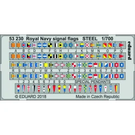 Royal Navy signal flags STEEL