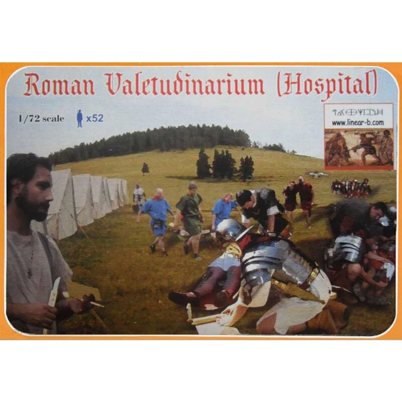 Roman Valetudinarium (Hospital)52 figures in 12 poses + accessories