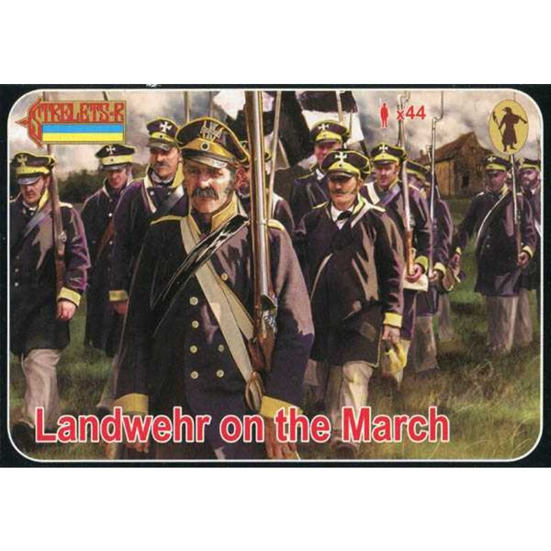 Figurine Landwehr on the March (Napoleonic)