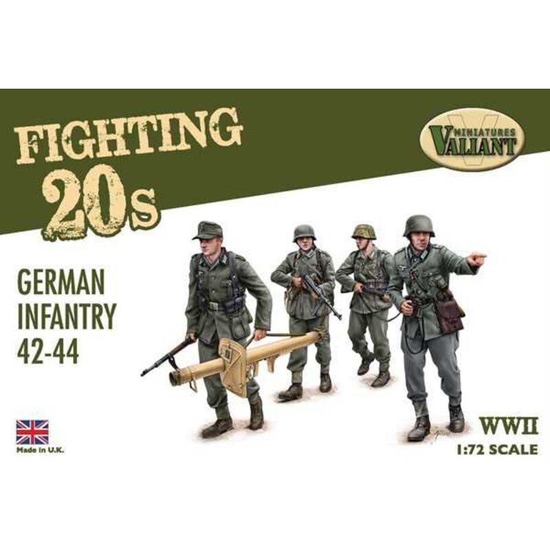 Figurine 21 Germany infantry figures 1942-44