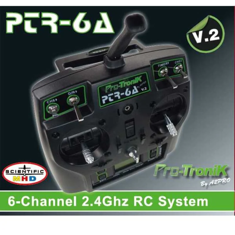 Radiocommande 4 voies 2.4 Ghz MHD4S (MODE 2) + récepteur