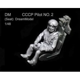 CCCP Pilot NO.2 for Mikoyan MIG-21/MiG-23 (designed to be used with Trumpeter kits) 