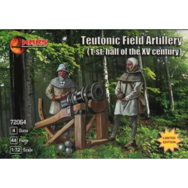Figurine Teutonic Field Artillery 1st half XV