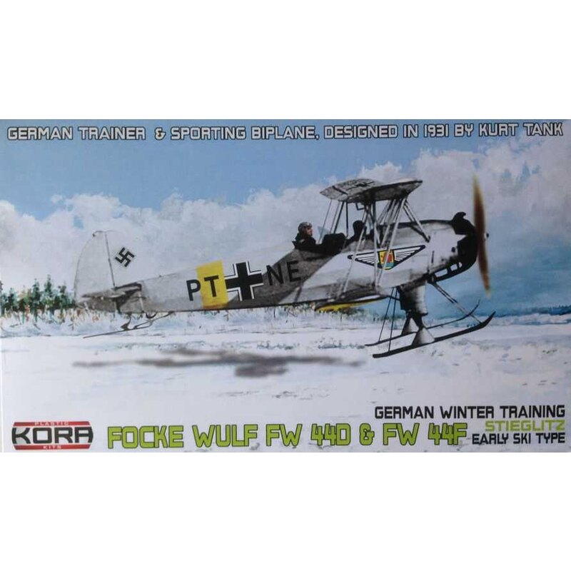 Fw 44D / Fw-44F Allemagne Early Ski Type (4x