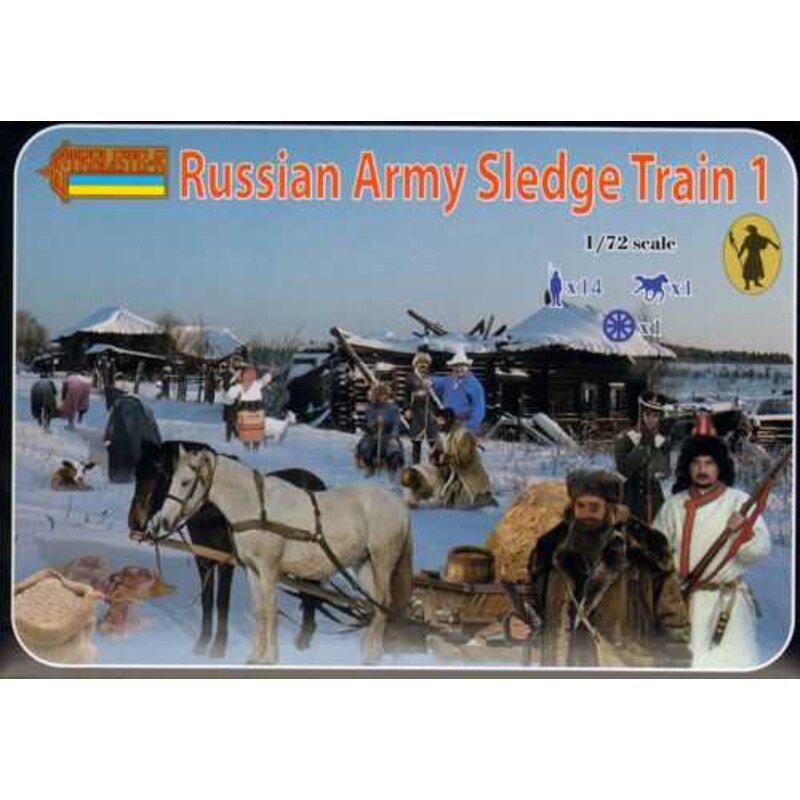 Figurine Russie luge Armée train 1 (napoléonienne)