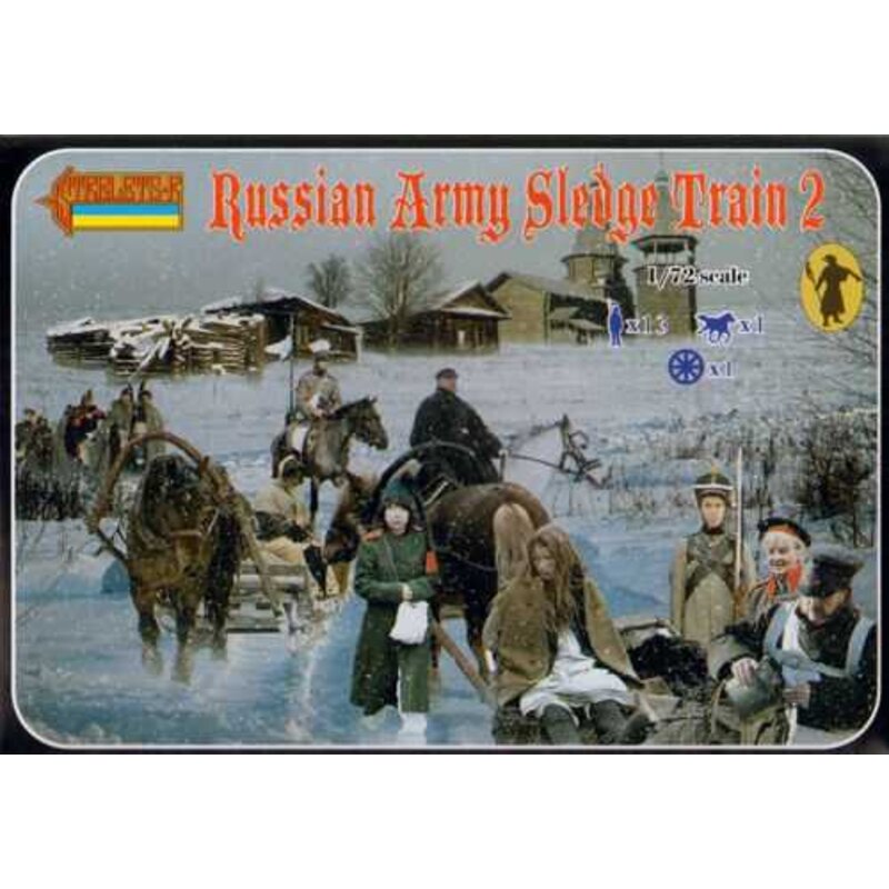 Figurine Russie luge Armée train 2 (napoléonienne)