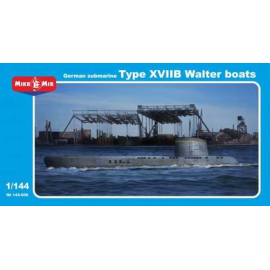 Maquette bateau Type U-boat XVIIB