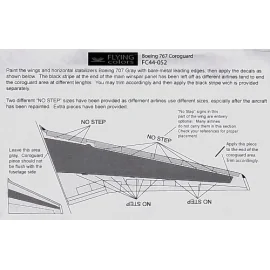 Décal Boeing 767 corrogard x 2