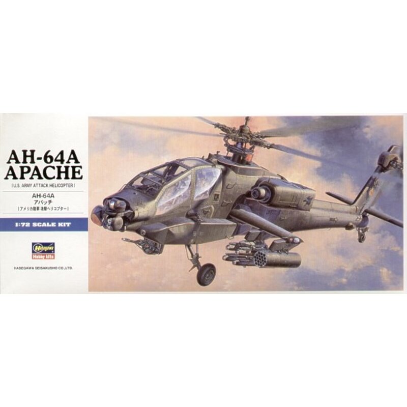 Maquette avion D6 AH- 64A APACHE (D6)