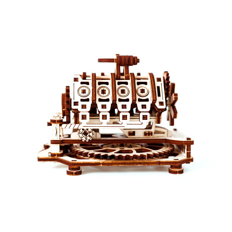 Wooden city kit de maquette bois moteur v8 - La Poste