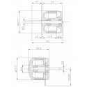 Moteur DM2210 Kv1400