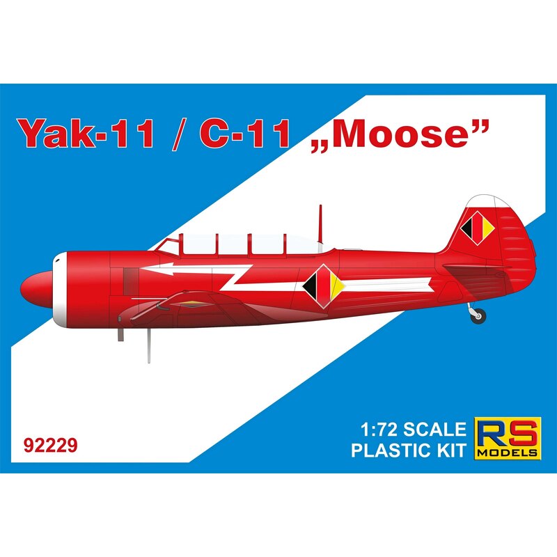 Yakovlev Yak-11 / C-11 Décalques "Moose" pour 3 DDR, 1 x Autriche et 1 x Roumanie