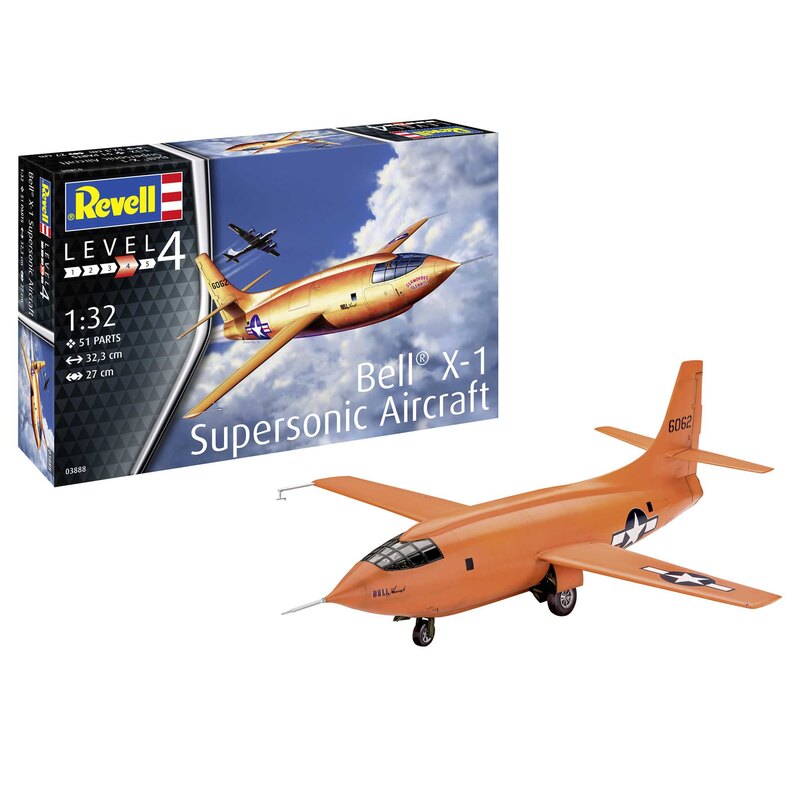 Bell X-1 (1rst Supersonic) 1/32