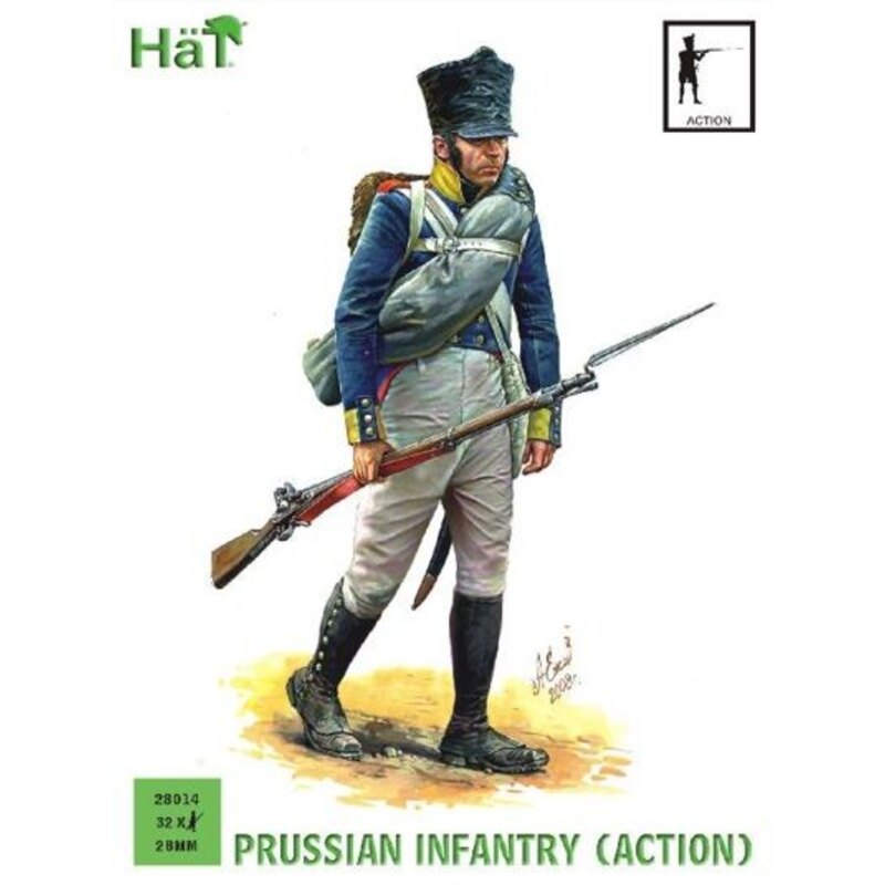 Infanterie prussienne en action (période napoléonienne)