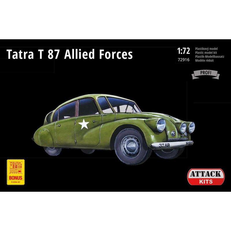 Tatra 87 "Forces alliées" (nouveaux décalques et p / e)