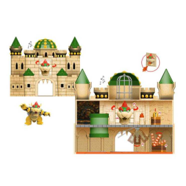  World of Nintendo Super Mario playset Deluxe Bowser Castle