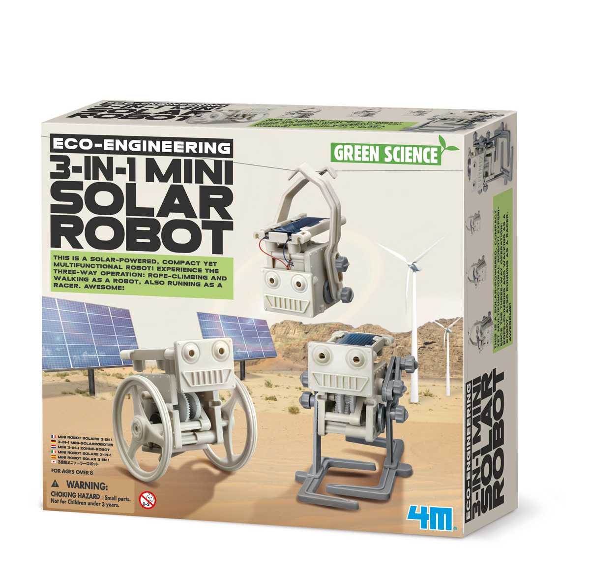 4m 3-en-1 robot solaire mini chez 1001hobbies (Réf.-5603377)