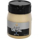 Peinture Art Metal, or clair, 250ml