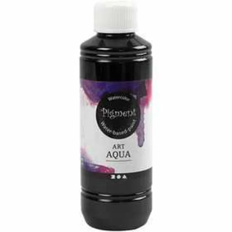 Aquarelle Art Aqua Pigment, noir, 250ml