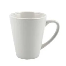 Tasses, Blanc, h: 10 cm, d: 5-8 cm, blanc, 12pièces, env. 250 ml