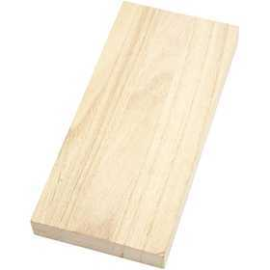  Planche en bois, dim. 20,6x9,6 cm, ép. 20 mm, paulownia, 1pièce