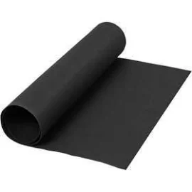 Papier imitation cuir, l: 50 cm, 350 g/m2, noir, 1m