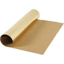 Papiers divers Papier imitation cuir, l: 49 cm, 350 g/m2, or, 1m
