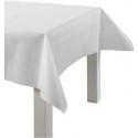 Cuisine Nappe de table immitation tissu, blanc, l: 125 cm, 70 g/m2, 10m