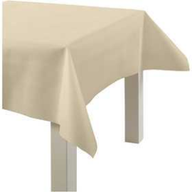 Nappe de table ou immitation tissu, crème, l: 125 cm, 70 g/m2, 10m