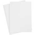 Papier cartonné coloré, A4 210x297 mm, 180 gr, blanc neige, 20flles