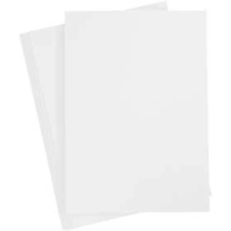 Papier cartonné coloré, A4 210x297 mm, 180 gr, blanc neige, 20flles