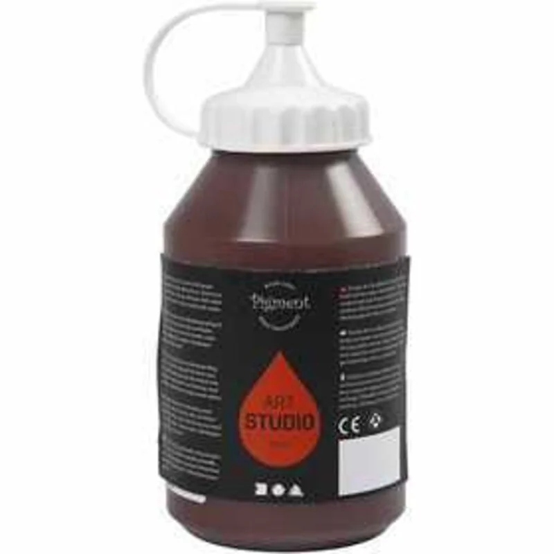 Peinture Pigment Art School, burnt umber, , , 500ml