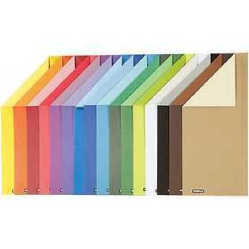 Color Bar - Assortiment, A4 210x297 mm, 250 gr, Couleurs assorties, uni, 160flles. ass.