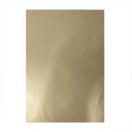  Papier glacé, feuille 32x48 cm, 80 gr, or, 25flles