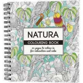 Livre de coloriages anti-stress Livre de coloriage anti-stress, dim. 19,5x23 cm, 64 pages, nature, 1pièce