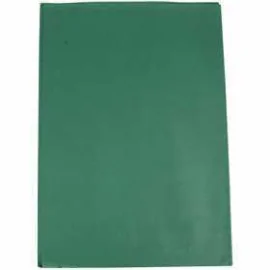 Papier de soie, feuille 50x70 cm, 14 gr, vert, 25flles