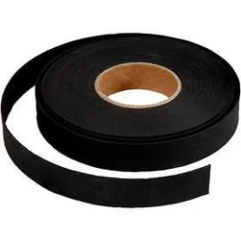 Bandes de tressage, l: 15 mm, ép. 0,55 mm, noir, 9,5m