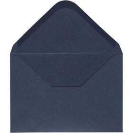 Enveloppes, bleu, dim. 11,5x16 cm, 110 gr, 10pièces
