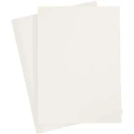 Papier cartonné, blanc cassé, A4 210x297 mm, 220 gr, 10pièces