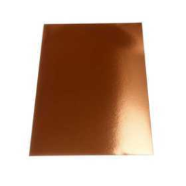  Papier métallisé, A4 210x297 mm, 280 gr, copper, 10flles