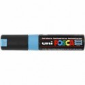  Marqueur Uni Posca, trait: 8 mm, PC-8K , turquoise, large, 1pièce